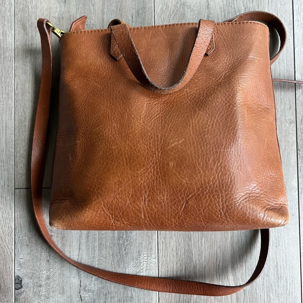 Madewell Women's The Zip-Top Transport Crossbody - Picture 4 of 10